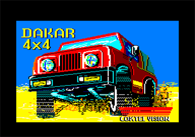 Dakar 4x4 - Screenshot - Game Title Image