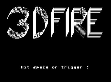 3D Fire - Screenshot - Game Title Image