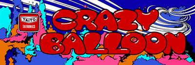 Crazy Balloon - Arcade - Marquee Image