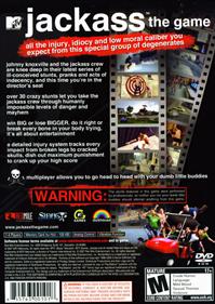 Jackass: The Game - Box - Back Image