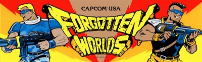 Forgotten Worlds - Arcade - Marquee Image