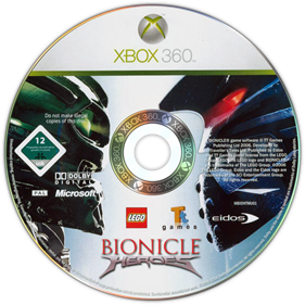 Bionicle Heroes - Disc Image