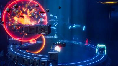 Orbital Bullet: The 360° Rogue-lite - Screenshot - Gameplay Image