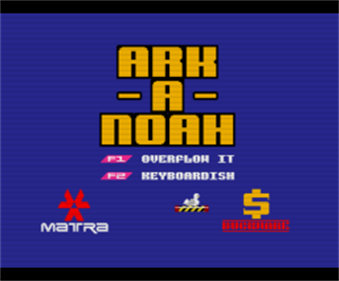 Ark-A-Noah: The Flood Part II - Screenshot - Game Title Image