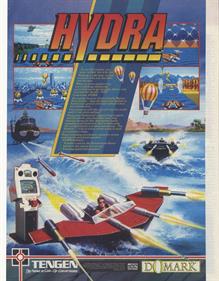 Hydra - Advertisement Flyer - Front Image