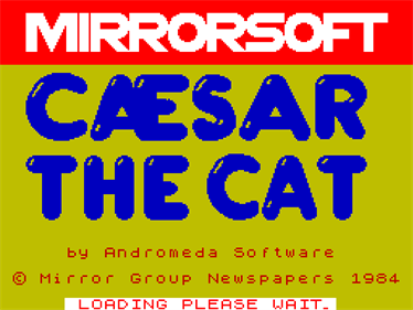 Caesar the Cat - Screenshot - Game Title Image