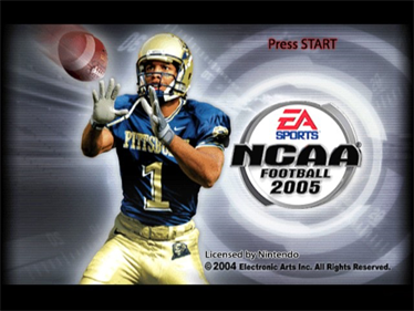 NCAA Football 2005 - Screenshot - Game Title Image