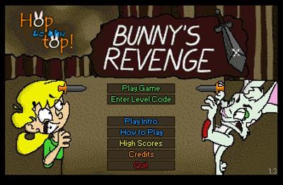 Hop to the Top: Bunny's Revenge - Screenshot - Game Title Image