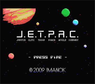 J.E.T.P.A.C.: Jupiter Elite Troop Power Afield Company - Screenshot - Game Title Image