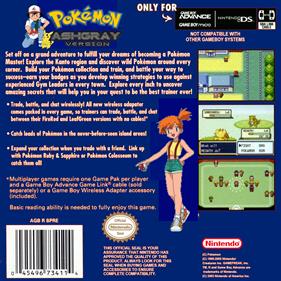 Pokémon AshGray - Box - Back Image