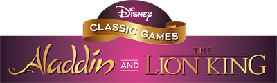 Disney Classic Games: Aladdin and The Lion King - Clear Logo Image