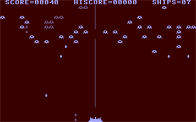 Invaders (SYS Public Domain) - Screenshot - Gameplay Image