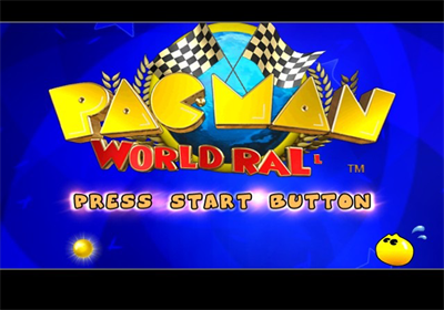 Pac-Man World Rally - Screenshot - Game Title Image