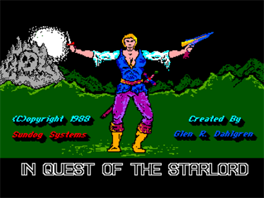 In Quest of the Star Lord - Screenshot - Game Title Image