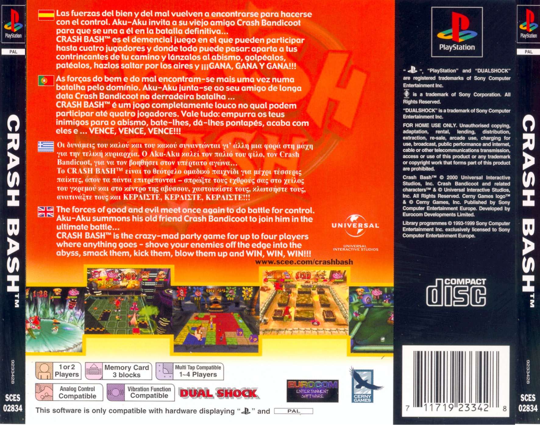 Crash Bash Details LaunchBox Games Database