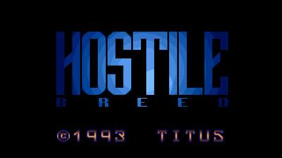 Hostile Breed - Screenshot - Game Title Image
