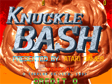 Knuckle Bash - Screenshot - Game Title Image