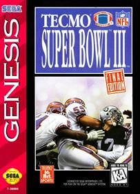 Tecmo Super Bowl III: Final Edition - Box - Front Image