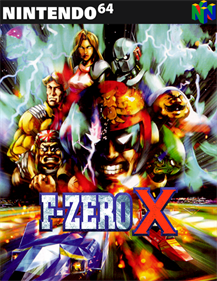 F-Zero X - Fanart - Box - Front Image