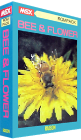 Bee & Flower - Box - 3D Image