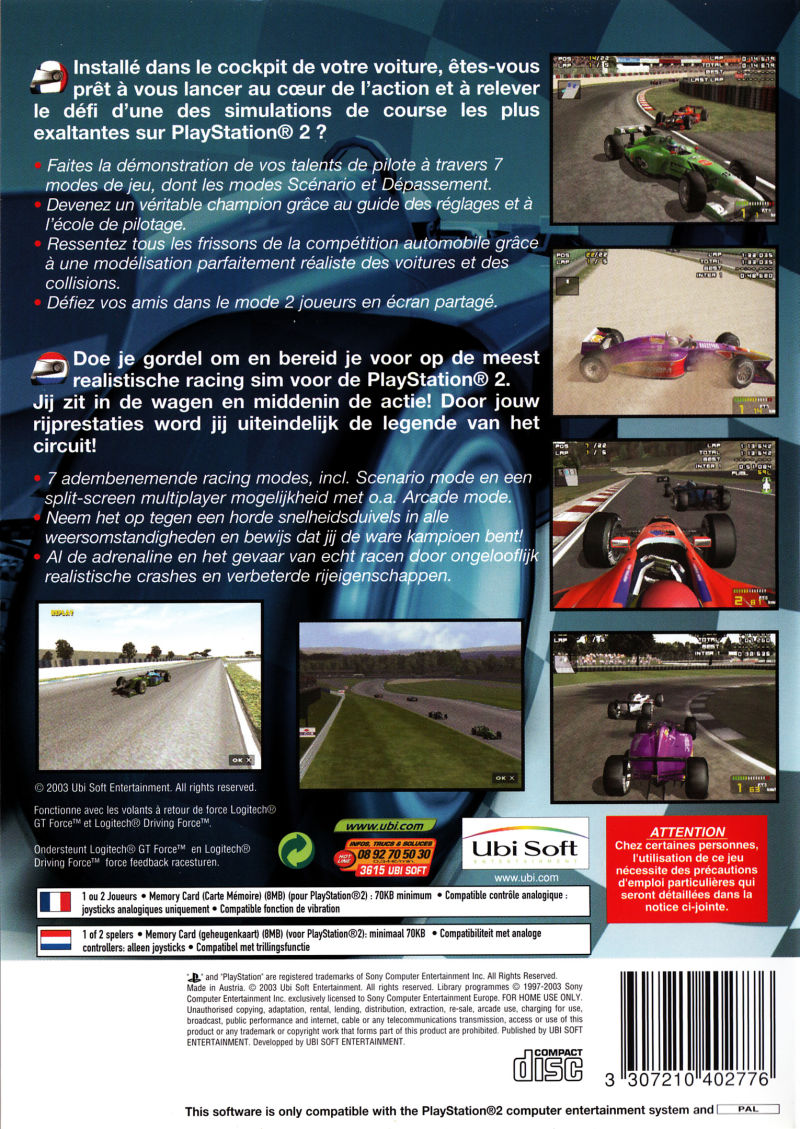 Competition System : simulateur de pilotage automobile