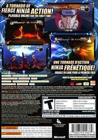 Naruto Shippuden: Ultimate Ninja Storm 2 - Box - Back Image