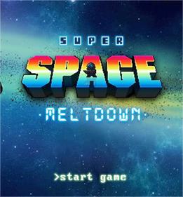 Super Space Meltdown - Box - Front Image