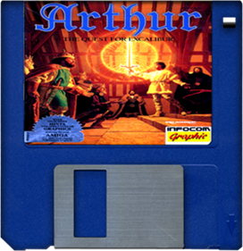 Arthur: The Quest for Excalibur - Fanart - Disc Image
