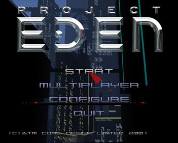 Project Eden - Screenshot - Game Title Image