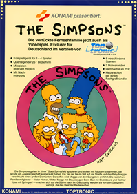 The Simpsons  - Advertisement Flyer - Front Image