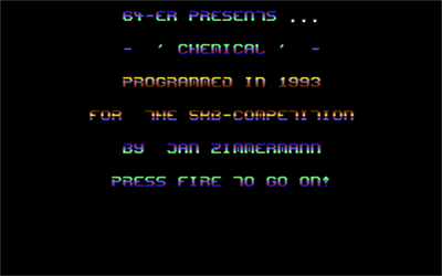 Chemical - Screenshot - Game Title Image