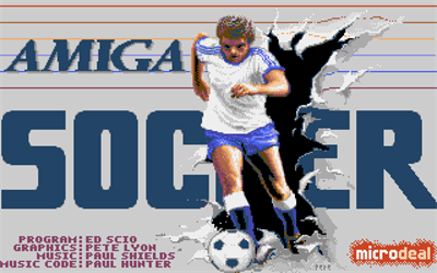 Amiga International Soccer - Screenshot - Game Title Image