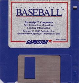 Championship Baseball - Disc Image