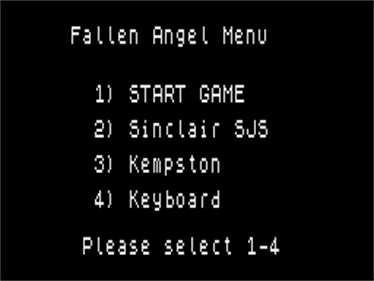 Fallen Angel - Screenshot - Game Select Image