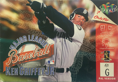 Major League Baseball featuring Ken Griffey Jr. - Box - Front Image