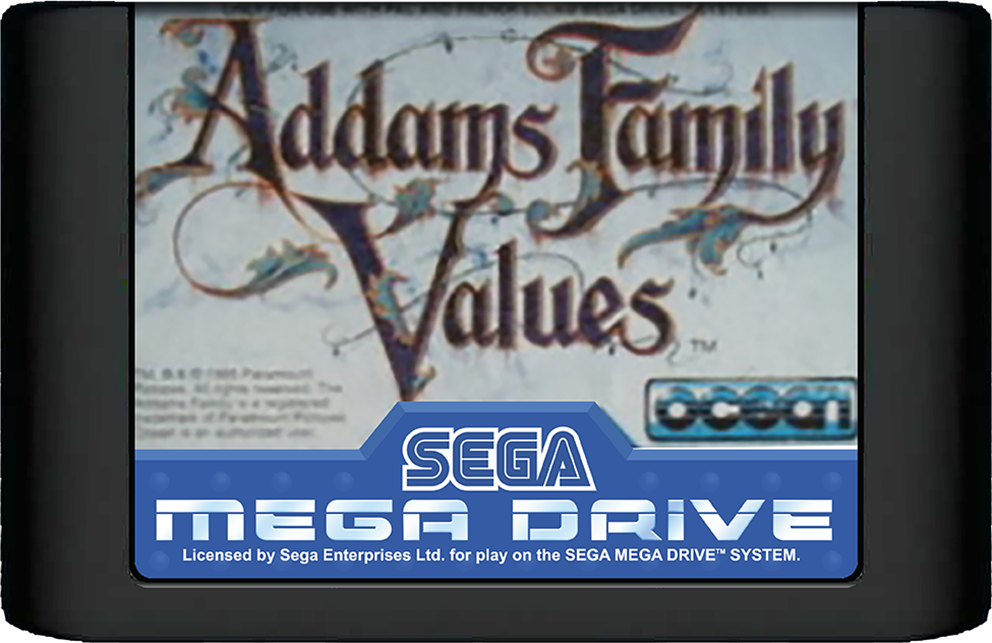 Addams family values sega коды