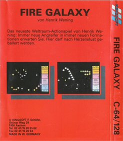 Fire Galaxy - Box - Back Image