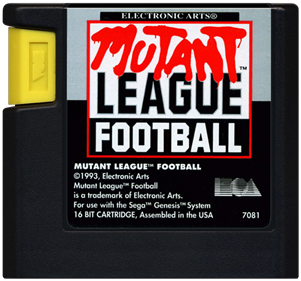 Mutant League Football - Cart - Front Image