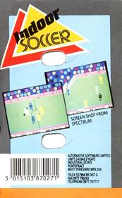 Indoor Soccer (Alternative Software) - Box - Back Image