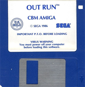 Out Run - Disc Image