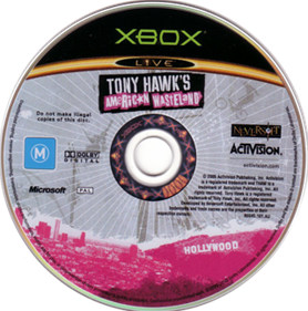 Tony Hawk's American Wasteland - Disc Image