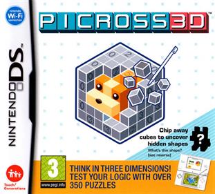 Picross 3D - Box - Front Image