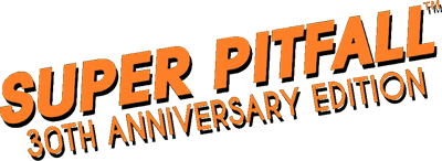 Super Pitfall: 30th Anniversary Edition - Clear Logo Image