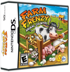 Farm Frenzy: Animal Country - Box - 3D Image