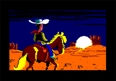 Lucky Luke: Nitroglycerine - Screenshot - Game Title Image