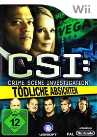 CSI: Deadly Intent - Box - Front Image