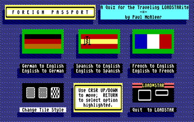 Foreign Passport - Screenshot - Game Title Image
