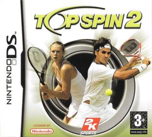 Top Spin 2 - Box - Front Image