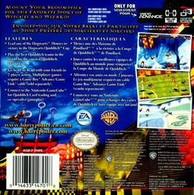 Harry Potter: Quidditch World Cup - Box - Back Image