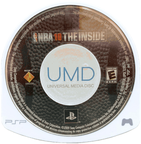 NBA 10: The Inside - Disc Image